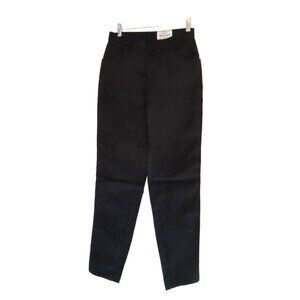 Vintage Opal Lorraine Wardy Black Shine Pants, Sz 4, Please Check Measurements